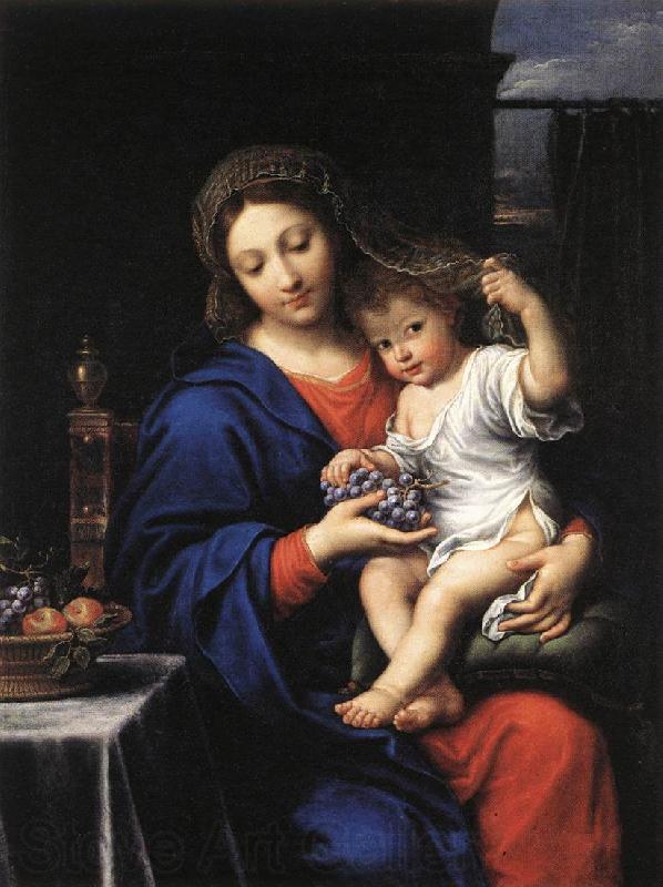 MIGNARD, Pierre The Virgin of the Grapes